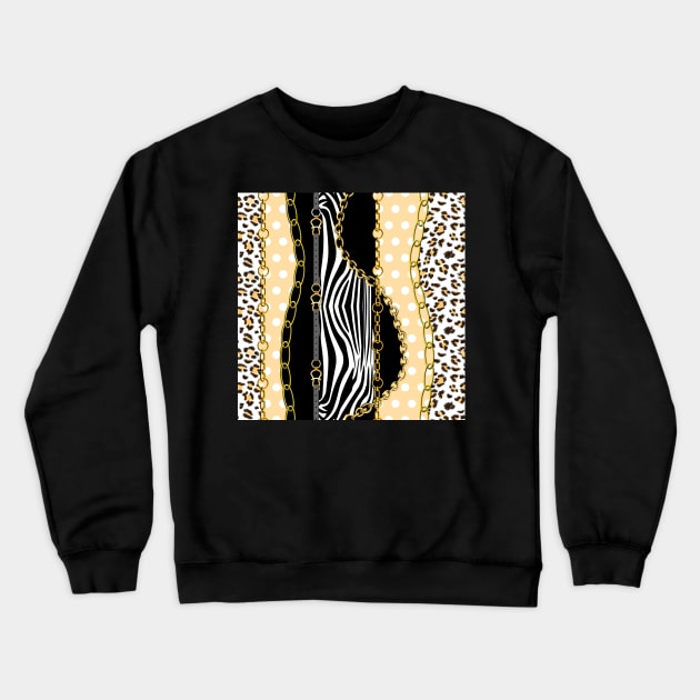 animal skin texture Crewneck Sweatshirt by ilhnklv